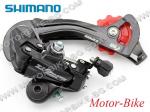 ВЕЛО ДЕРАЙЛЬОР ЗАДЕН SHIMANO ТOURNEY TZ SIS INDEX RD-TZ500 6S ЧЕРЕН - БОЛТ-4